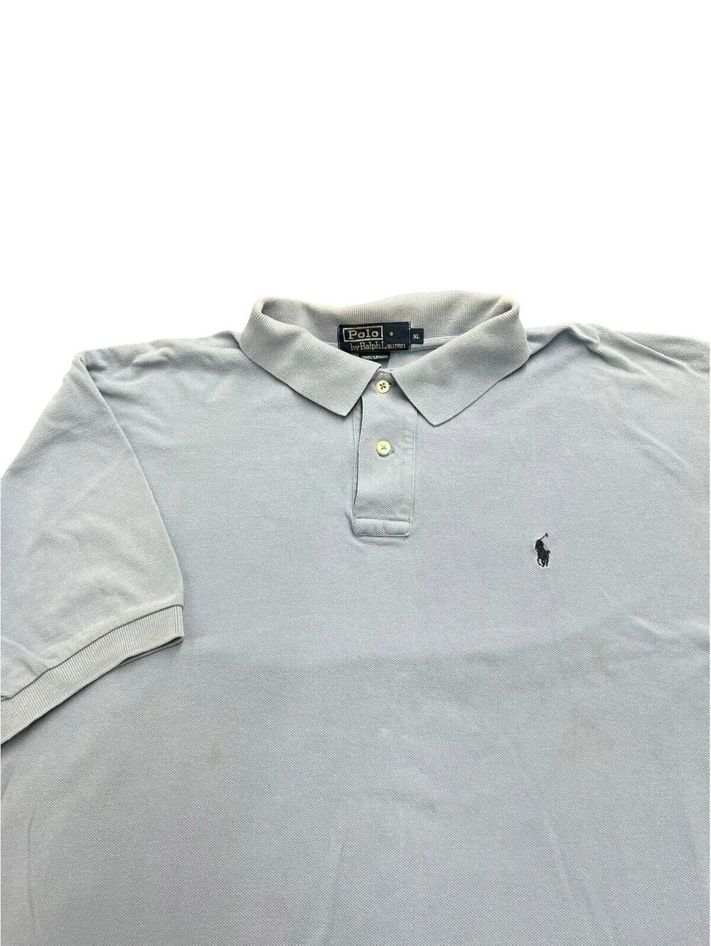 Polo Ralph Lauren Light Blue Polo Shirt Men’s XL Classic Preppy Cotton
